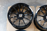 NOS PPI Design Forged Magnesium Wheel Set for Audi R8 - 19x9 ET36 & 19x11 ET33 - Gloss Black