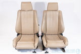Used 1987-1993 BMW E30 318i 325i Convertible Sport Seat Set in Natur Braun