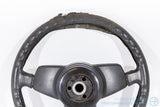 Used 1977-1984 Porsche 3-Spoke Sport Steering Wheel & Horn Pad - Damaged Leather