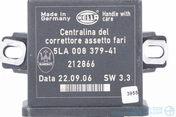 Used 2003-2007 Maserati M139 Quattroporte Headlight Adjustment Control Module