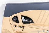 Used 2003-2008 Maserati M139 Quattroporte Rear Right Door Card Blu Navy Beige