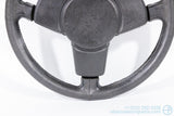 Used 1977-1984 Porsche 3-Spoke Sport Steering Wheel & Horn Pad - Damaged Leather