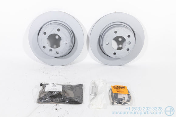NOS Zimmerman Rear Brake Kit - Pads and Rotors for 2002-2008 BMW E85 E86 Z4