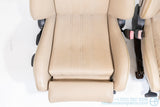 Used 1987-1993 BMW E30 318i 325i Convertible Sport Seat Set in Natur Braun