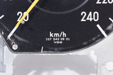 For Parts or Repair - Used 1972 Mercedes Benz R107 Instrument Cluster Set