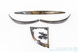 Used 2007-2013 BMW E82 E88 128i 135i Gray Poplar Grain Trim Set