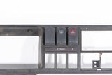 Used 1983-1992 Volkswagen Mk2 Golf Jetta Gauge Cluster Bezel w/ Switches