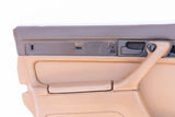 Used 1987-1991 BMW E32 735iL 750iL Front Left Door Card Saddle Tan Havanna Brown