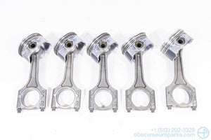 Used Audi RS3 EA855 Evo Sport Stock Pistons and Rods w/ Rings Bearings 82.420mm