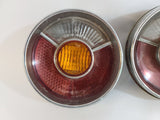 Used 1966-1974 BMW E10 1502 1600 2002 Tail Light Roundie Pair Complete Set