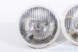 Used Hella H4 Conversion 5" Head Light Housings w/ DRL for BMW VW Audi