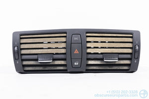 Used 2007-2013 BMW E81 E82 E87 E88 128i 135i Center HVAC Vent w/Control  Buttons