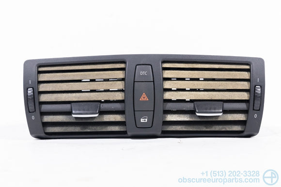 Used 2007-2013 BMW E81 E82 E87 E88 128i 135i Center HVAC Vent w/Control  Buttons