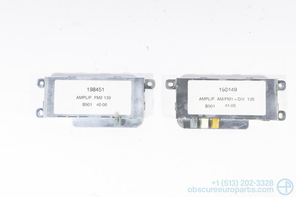 Used 2003-2007 Maserati M139 Quattroporte Antenna Amplifier Module Set