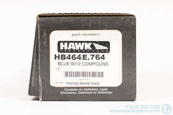 NOS Hawk Blue 9012 Compound Front Brake Pads for 2001-2010 BMW E46 E83 E85 M3 Z4