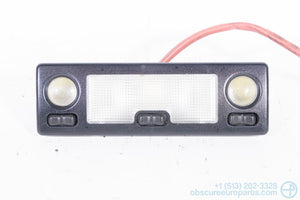 Used 1990-1999 BMW E36 318i 325i 328i M3 Overhead Map Light in Schwarz