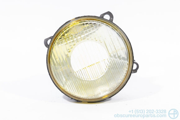 Used 1983-1993 BMW E30 Left Hella Yellow Ellipsoid Head Light Housing