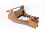 Used 1988-1994 BMW E32 735i 750i Center Console Storage Partition Saddle Tan