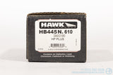 NOS Hawk HP Plus Compound Rear Brake Pads for 2002-2008 Mini Cooper