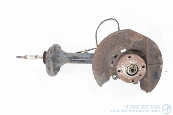 Used 1984-1993 BMW E30 318i 325i Front Right Strut Casing & Hub w/ ABS