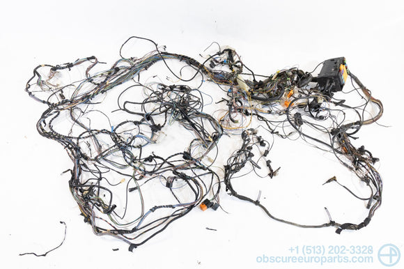 Used 1992 BMW E30 318i Convertible Complete Body Wiring Harness w/ Fuse Panel