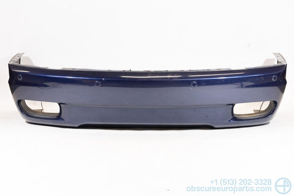 Used 2003-2008 Maserati M139 Quattroporte Rear Bumper Cover Blu Nettuno