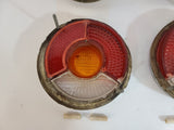 Used 1966-1974 BMW E10 1502 1600 2002 Tail Light Roundie Pair Complete Set