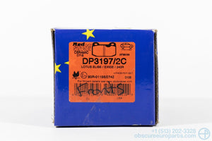 Used EBC Red Stuff Front Brake Pads for 2004-2022 Lotus Elise Exige 340R