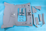 Used 2007-2013 BMW E82 128i 135i Alaska Gray Headliner & Trim Set