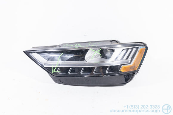 For Parts or Repair 2019-2025 Audi D5 A8 LED Matrix Left Headlight