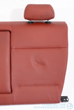 Used 2007-2013 BMW E82 128i 135i Rear Seat Set Coral Red Korallrot