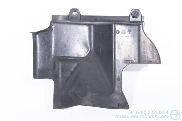 Used 1983-1993 BMW E30 318i 320i 325i M3 Left Engine Bay Headlight Cover