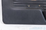 Used 1983-1992 BMW E30 318i 325i 325e Coupe Left Door Card Schwarz