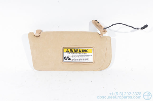 Used 2003-2008 Maserati M139 Quattroporte Right Sun Visor in Beige