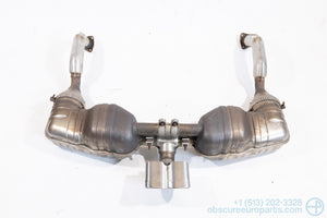 Used 2006-2008 Porsche 987 Cayman S Boxster S Factory Exhaust System w/ Tip