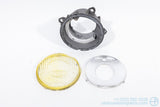 Used 1983-1993 BMW E30 Left Hella Yellow Ellipsoid Head Light Housing