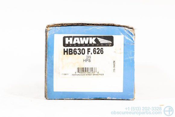 NOS Hawk HPS Compound Rear Brake Pads for 2002-2019 BMW E60 E70 E82 E90 F01 F10