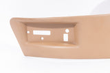Used 1988-1994 BMW E32 735i 750i Rear Left Seat Switch Cover Panel Saddle Tan