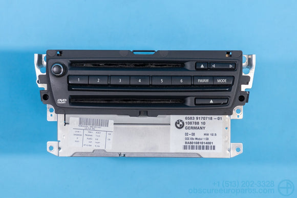 Used 2007-2013 BMW E82 E88 128i 135i CCC Navigation 6 Disc Changer
