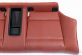 Used 2007-2013 BMW E82 128i 135i Rear Seat Set Coral Red Korallrot