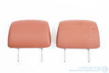 Used 2008-2013 BMW E93 M3 Rear Head Rests in Fox Red Fuchsrot