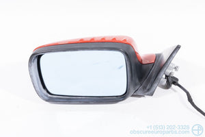 Used 1999-2006 BMW E46 323i 325i 328i 330i M3 Left Side Mirror in Red