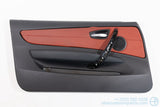 For Parts or Repair - 2007-2013 BMW E82 128i 135i Left Door Card Coral Red