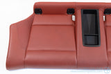 Used 2007-2013 BMW E82 128i 135i Rear Seat Set Coral Red Korallrot