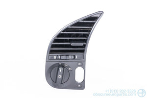 Used 1990-1999 BMW E36 318i 325i 328i M3 Left Dashboard HVAC Vent & Light Switch