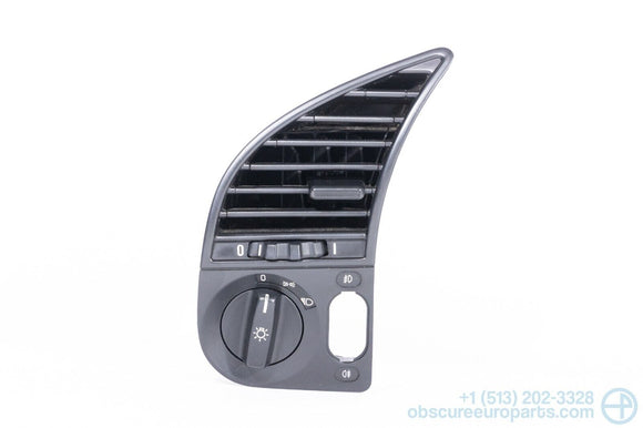 Used 1990-1999 BMW E36 318i 325i 328i M3 Left Dashboard HVAC Vent & Light Switch
