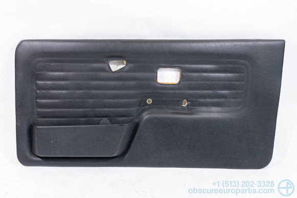 Used 1983-1992 BMW E30 318i 325i 325e Coupe Right Door Card Schwarz
