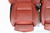 For Parts or Repair - 2007-2013 BMW E82 128i 135i Coral Red Sport Front Seat Set