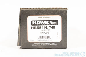 NOS Hawk HP Plus Compound Front Brake Pads for 2002-2016 BMW E60 E65 E82 E89 E90