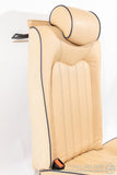 Used 2003-2007 Maserati M139 Quattroporte Left Rear Seat Assembly Beige Navy